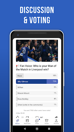 Blues Live Unofficial — Scores & News for Fans Screenshot 3