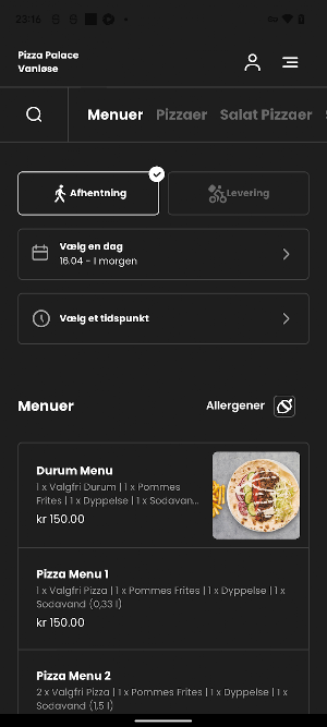 Pizza Palace Vanløse Screenshot 2