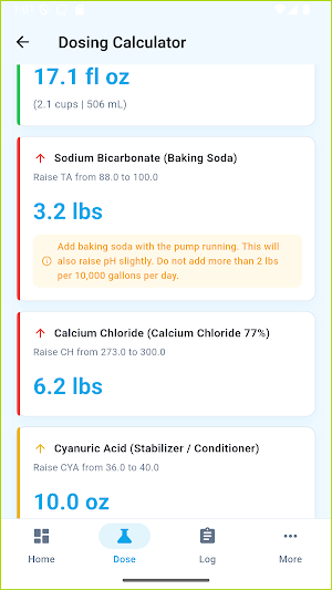 ClearPool — Pool Calculator Screenshot 1