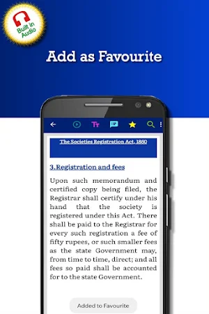 Societies Registration Act 1860 Screenshot 1