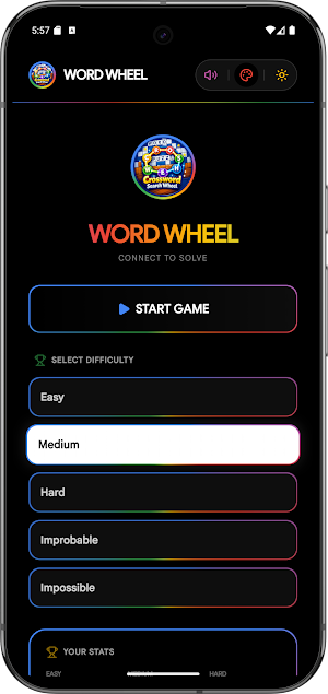 CrossWord Wheel Puzzle Offline Screenshot 3