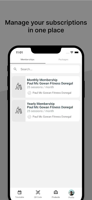 Paul McGowan Fitness Screenshot 3