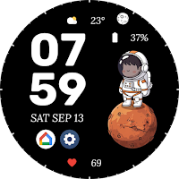 EXD182: Little Astronaut Face