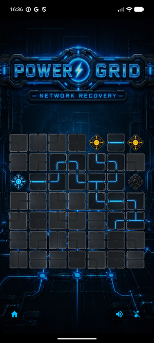 PowerGrid: Network Recovery Screenshot 1