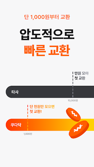 쿠다닥 – 쿠팡 기프트카드 교환 앱테크 Screenshot 3