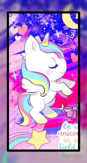 Baby Unicorn Wallpaper HD 4K Screenshot 2