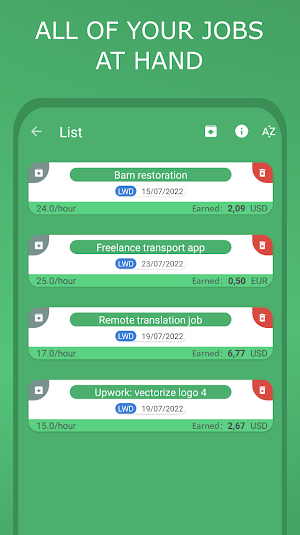 FTT: Freelance Time Tracker Screenshot 1