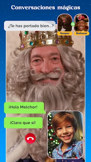 Videollamada - reyes magos Screenshot 1
