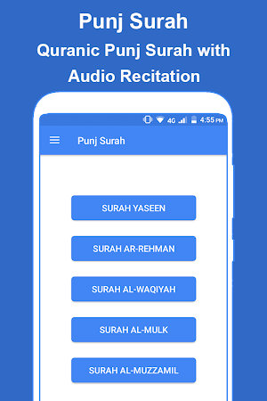 Panj Surah Shareef Audio: Urdu-English Translation Screenshot 0
