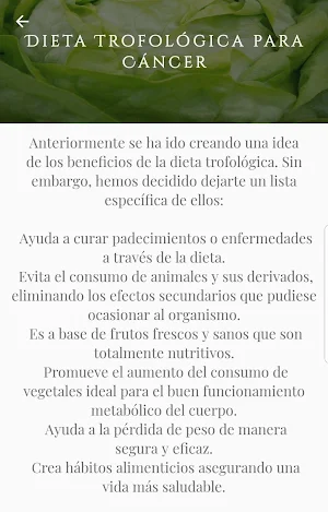Dieta Trofológica Screenshot 2