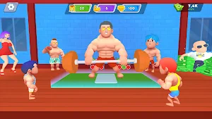 Lifting Super Hero Gym Clicker Screenshot 0