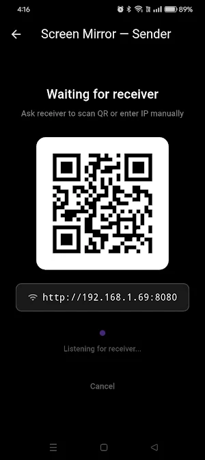 SimpleCast – Screen Mirror LAN Screenshot 2