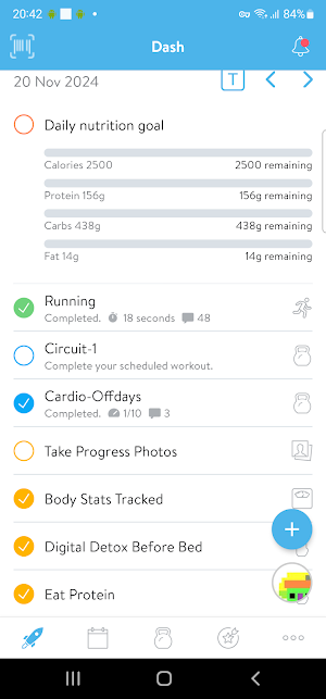 Coaching Adherence Screenshot 1