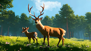 Deer Simulator Forest Animals Screenshot 0