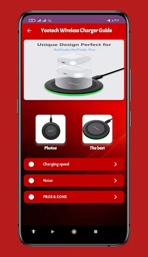 Yootech Wireless Charger guide Screenshot 0