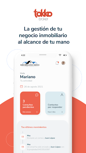 Tokko Broker App Screenshot 0