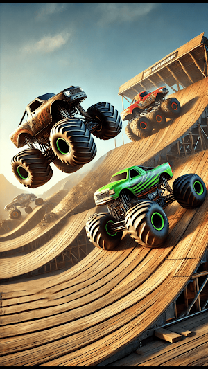 Monster Truck Racing Car Games Screenshot 0