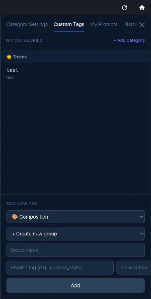 Promgrammer-AI Prompt Builder Screenshot 2