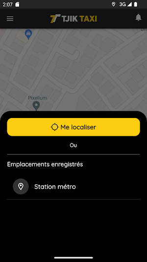 Tjik Taxi - Passager Screenshot 2