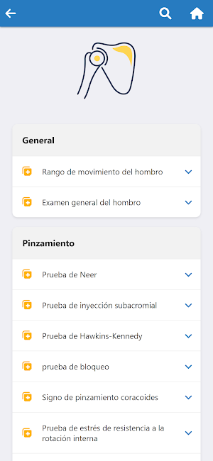 Testes Ortopédicos Screenshot 1