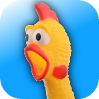 Screaming rubber duck