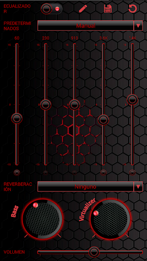SKIN PLAYERPRO SPACE RED BLK Screenshot 1
