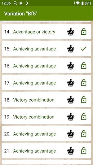 Caro-Kann Defense, Classic variation, full version Screenshot 2