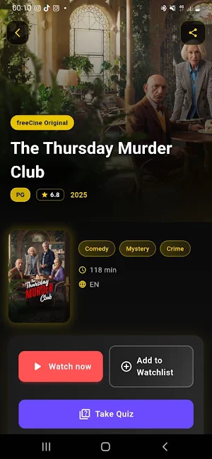 FreeCine Screenshot 2