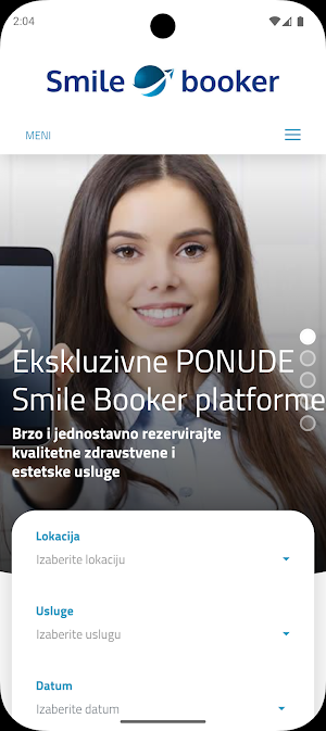 Smile booker Screenshot 1