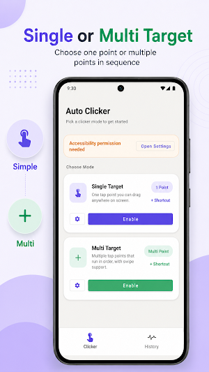Auto Clicker & Swipe Screenshot 0