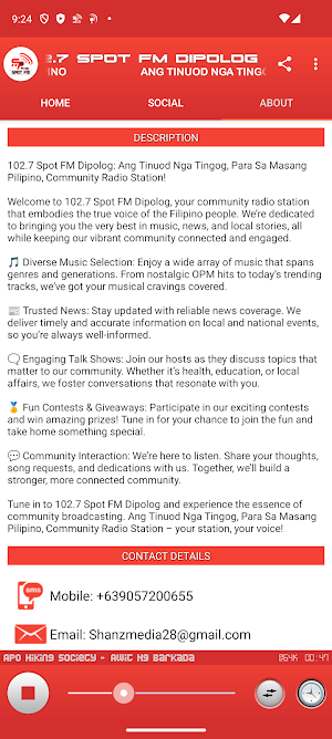 102.7 Spot FM Dipolog Screenshot 3