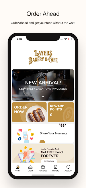 Layers Bakery and Cafe Screenshot 0