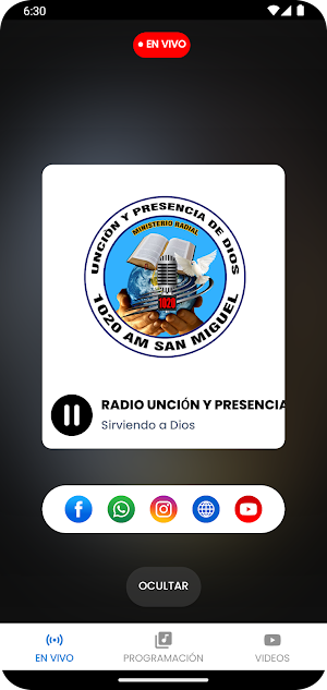 Uncion y Presencia de Dios Screenshot 2