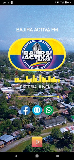 BAJIRA ACTIVA FM Screenshot 0