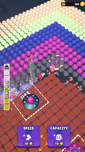 Space Miner: Idle Merge Game Screenshot 3