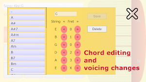 Guitar with singing Lite Screenshot 1