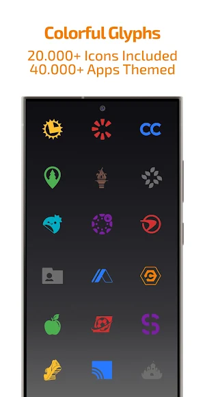 Colors Shapeless Icon Pack Screenshot 1