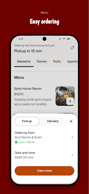 Koro Ramen & Sushi Screenshot 2