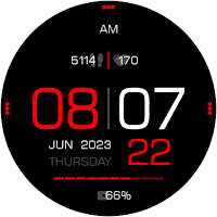 Key074 Futuristic Watch Face