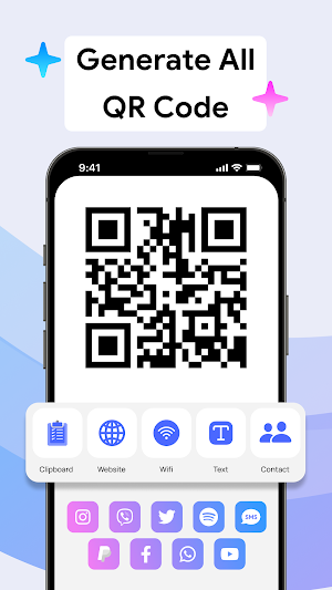 QR Scanner - QR Code Creator Screenshot 2