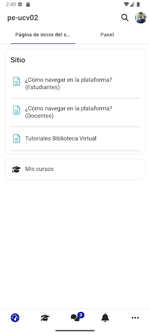 Clementina UCV App Screenshot 1