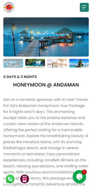 Al Hadi Travels Screenshot 2