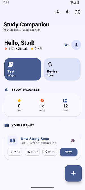 Study Companion Screenshot 0