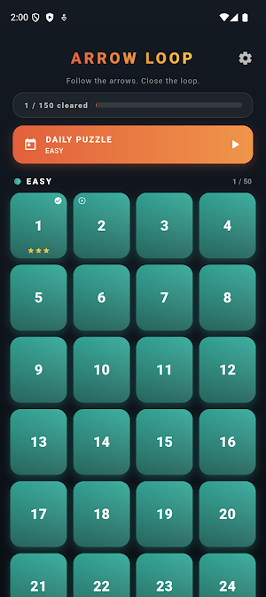 Arrow Loop - Logic Puzzle Screenshot 0