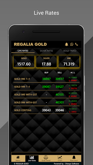 Regalia Gold Screenshot 0