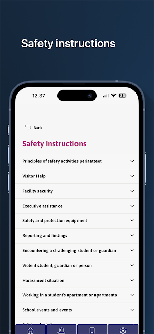 Bronto One Safety Screenshot 3