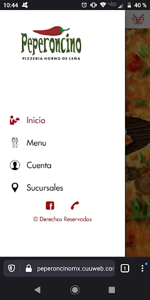 Peperoncino Pizzeria Screenshot 1