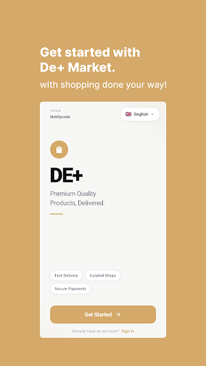 De+ Market Screenshot 0