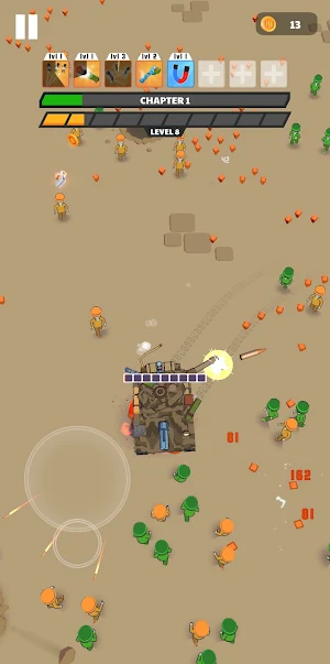 Tank Survival: Blitz War Screenshot 1