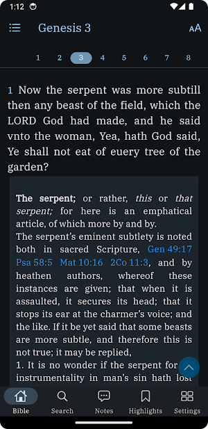 Complete Concise Commentary Screenshot 1